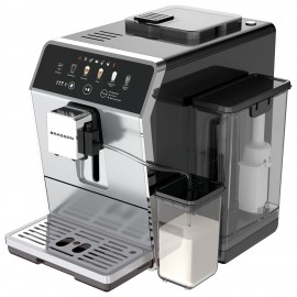 Кофемашина автоматическая BRASSON ACM-1592A, дисплей, автокапучинатор,6 напитков, итальянская помпа, выбор крепости, 1450 Вт, 20 бар, 457886