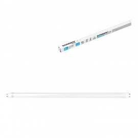 Лампа-трубка светодиодная SONNEN EXTRA, 9 (18) Вт, 30000 ч, 60 см, холодный белый, LED T8-9W-6500-G13, 457938