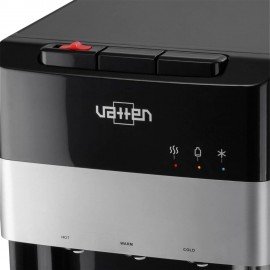 Кулер для воды VATTEN L07NK, напольный, НАГРЕВ/ОХЛАЖДЕНИЕ КОМПРЕССОРНОЕ, бутыль снизу, УТ-00000911