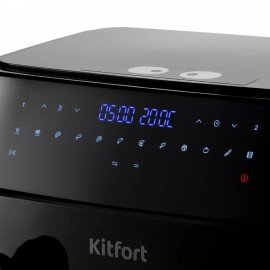 Аэрогриль KITFORT КТ-2250, 1750Вт, 2х4,5л, 12 программ, таймер, сенсорное управление,