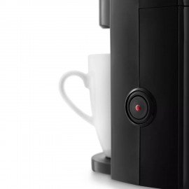 Кофеварка капельная KITFORT КТ-763, 350Вт, объем 0,15 л, черная