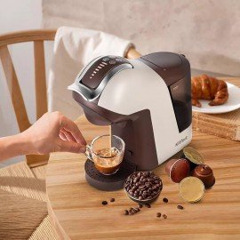 Кофемашина капсульная 3в1 NESPRESSO/DOLCEGUSTO/молотый KITFORT KT-7448, 1400Вт, объем, КТ-7448