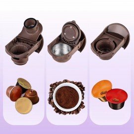 Кофемашина капсульная 3в1 NESPRESSO/DOLCEGUSTO/молотый KITFORT KT-7448, 1400Вт, объем, КТ-7448