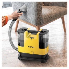 Пылесос моющий KITFORT КТ-5162-3, потреб. мощность 400 Вт, желтый