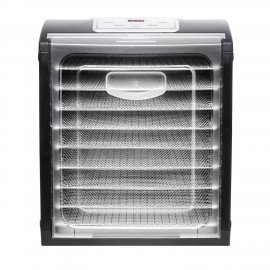 Сушилка для овощей KITFORT КТ-1908, 700Вт, 18 поддонов, электронное управление, черна