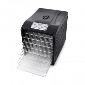 Сушилка для овощей KITFORT КТ-1908, 700Вт, 18 поддонов, электронное управление, черна