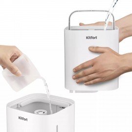 Увлажнитель воздуха KITFORT КТ-2810, объем бака 4 л., 25Вт, белый