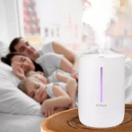 Увлажнитель воздуха KITFORT KT-2832, объем бака 4,5л., 25 ВТ, белый