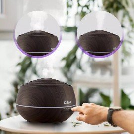 Увлажнитель воздуха KITFORT КТ-3847, резервуар 680 мл, 10 Вт, белый/бежевый