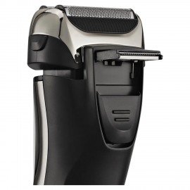 Электробритва сетчатая KITFORT KT-3111, 2 насадки, аккумулятор, сухое бритье, черная/, KT-4138