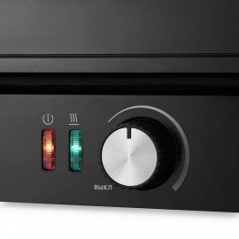 Электрогриль KITFORT KT-3662, 2000 Вт, фиксированные панели, регулировка температуры,, КТ-3662