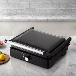 Электрогриль KITFORT KT-3662, 2000 Вт, фиксированные панели, регулировка температуры,, КТ-3662