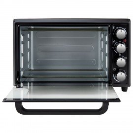 Мини-печь электрическая SONNEN EO-HL33, 1800 Вт, 33 л, 3 режима нагрева, таймер, механическое управление, черная, 458305