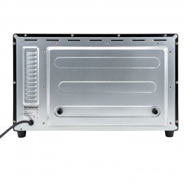 Мини-печь электрическая SONNEN EO-HL33, 1800 Вт, 33 л, 3 режима нагрева, таймер, механическое управление, черная, 458305