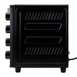Мини-печь электрическая SONNEN EO-HL38K, 2000 Вт, 38 л, 3 режима нагрева, режим конвекции, таймер, механическое управление, черная, 458306