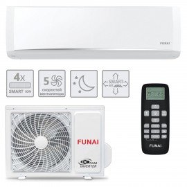 Сплит-система FUNAI RAC-SN35HP.D06, внешний и внутренний блок, пл.помещения до 35м2,, НС-1695051
