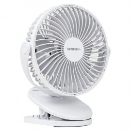 Вентилятор настольный CENTEK CT-5045, 4 режима, d=15 см, 5 Вт, белый