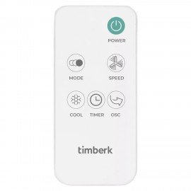 Охладитель воздуха колонный TIMBERK T-SAC02RC, 4в1, 3 режима, 50 Вт, бак 3 л, пульт Д