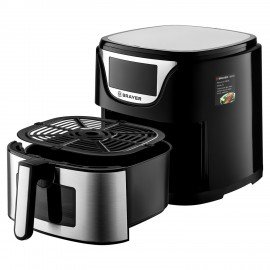 Аэрогриль BRAYER BR2037, 1500 Вт, 5 л, 7 программ, таймер, сенсорное управление, нерж