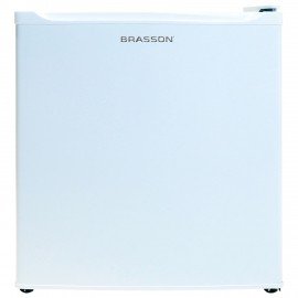 Холодильник компактный BRASSON (БРАССОН) RF-50White, однокамерный, общий объем 47 л, морозильная камера 5л, 49,6x45,4x44,5 см, белый, 458497