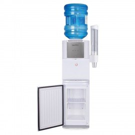 Кулер для воды AQUA WORK QRB-84B, напольный, НАГРЕВ/ОХЛАЖДЕНИЕ КОМПРЕССОР, холодильни, 33354