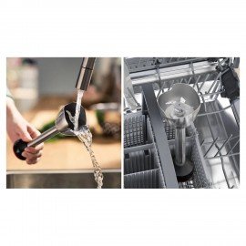 Блендер погружной BOSCH MSM4W421, 800 Вт, 1 скорость, 3 насадки, стакан, белый