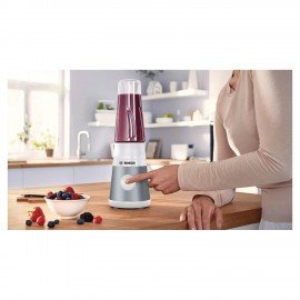 Блендер стационарный BOSCH MMB2111T, 450Вт, 1 скорость, чаша 0,6л, пластик, серебрист