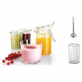 Миксер BOSCH MFQ 36480, 450Вт, 5 скоростей, 6 насадок, стакан, белый, MFQ36480