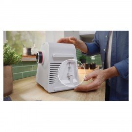 Мясорубка BOSCH MFWS420W, мощность 1900Вт, производ.2,5 кг/мин, металл. шнек, реверс,