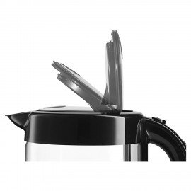 Чайник BOSCH TWK70B03, 1,7 л, 2400 Вт, закрытый нагревательный элемент, стекло, черны