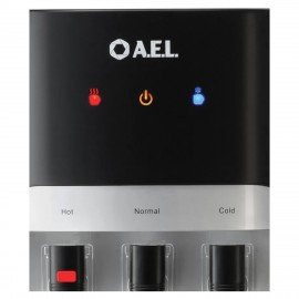 Кулер для воды AEL LD-AEL-808a, напольный, НАГРЕВ/ОХЛАЖДЕНИЕ ЭЛЕКТРОННОЕ бутыль снизу, 472