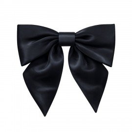 Бант для волос 17х7,5х15 см на заколке, черный MONTE VITA (МОНТЕ ВИТА), 458837