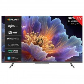 Телевизор SKYWORTH 50G66G, 50" (127 см), 3840x2160, 4K, 16:9, Google TV, Wi-Fi, черны, 50Q66H