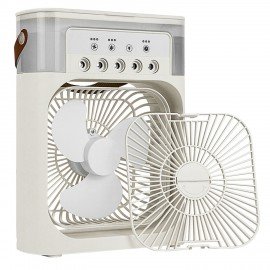 Вентилятор 2в1 настольный CENTEK CT-5085, увлажнение, USB-питание, 3 режима, таймер,