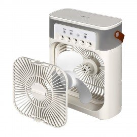 Вентилятор 2в1 настольный CENTEK CT-5085, увлажнение, USB-питание, 3 режима, таймер,