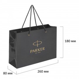 Пакет подарочный Parker бумажный 220х130х95 мм