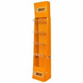 Стойка напольная для размещения товара BIC, 154,5х40х30 см, 15 крючков, БЕЗ НАПОЛНЕНИЯ, 934970
