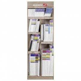 Стойка под холсты напольная BRAUBERG ART, дерево, 180х60х50 см, 505917