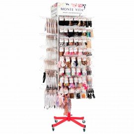 Стойка для размещения товара напольная MONTE VITA, 211x58x58 см, 150 крючков, 507505