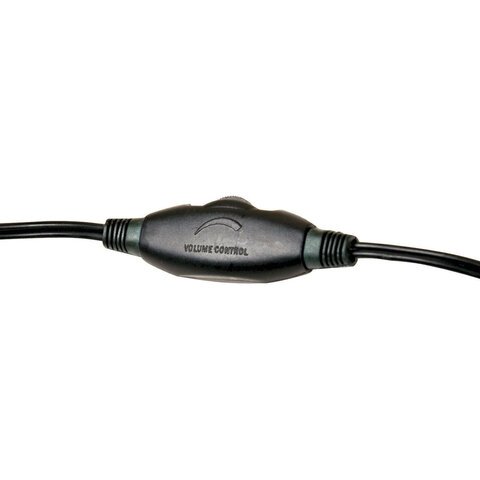 Наушники с микрофоном (гарнитура) DEFENDER HN-750, проводная, 2 м, стерео с оголовьем, регулятор громкости, 63750