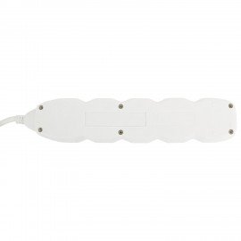 Удлинитель сетевой SONNEN U-155G, 5 розеток, c заземлением, 10 А, 5 м, белый, 511437