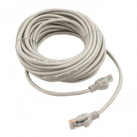 Кабель (патч-корд) UTP 5Е категория, RJ-45, 10 м, CABLEXPERT, для подключения по локальной сети LAN, PP12-10M