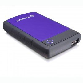 Внешний жесткий диск TRANSCEND StoreJet 2TB, 2.5", USB 3.0, фиолетовый, TS2TSJ25H3P