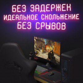 Коврик компьютерный для мыши большой SONNEN "CYBER OUTLAW", ткань + резина, 400х355х3 мм, 513616