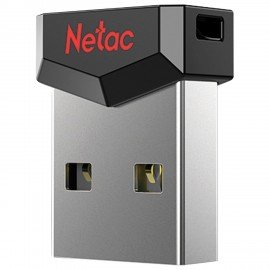Флеш-диск 16 GB NETAC UM81, USB 2.0, черный, NT03UM81N-016G-20BK