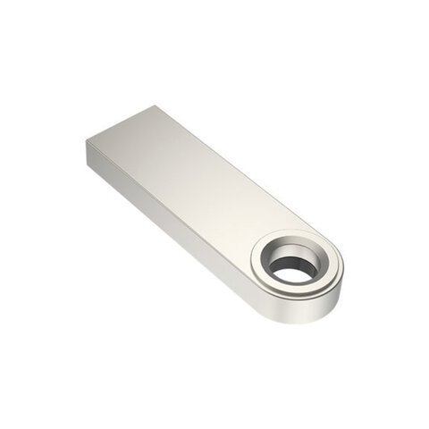 Флеш-диск 16 GB NETAC U278, USB 2.0, металлический корпус, серебристый/черный, NT03U278N-016G-20PN