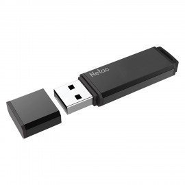 Флеш-диск 64 GB NETAC U351, USB 3.0, черный, NT03U351N-064G-30BK