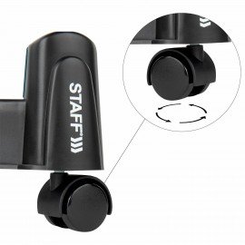 Подставка передвижная универсальная раздвижная до 25 см (для системного блока), STAFF, 513811