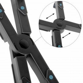 Подставка передвижная универсальная раздвижная до 25 см (для системного блока), STAFF, 513811