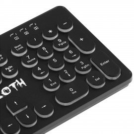 Клавиатура проводная игровая DEFENDER OZOTH GK-106, USB, 104 клавиши, с подсветкой, черная, 45106